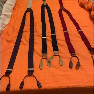 3 Suspenders In Great Condition
